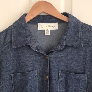French laundry long sleeve button down